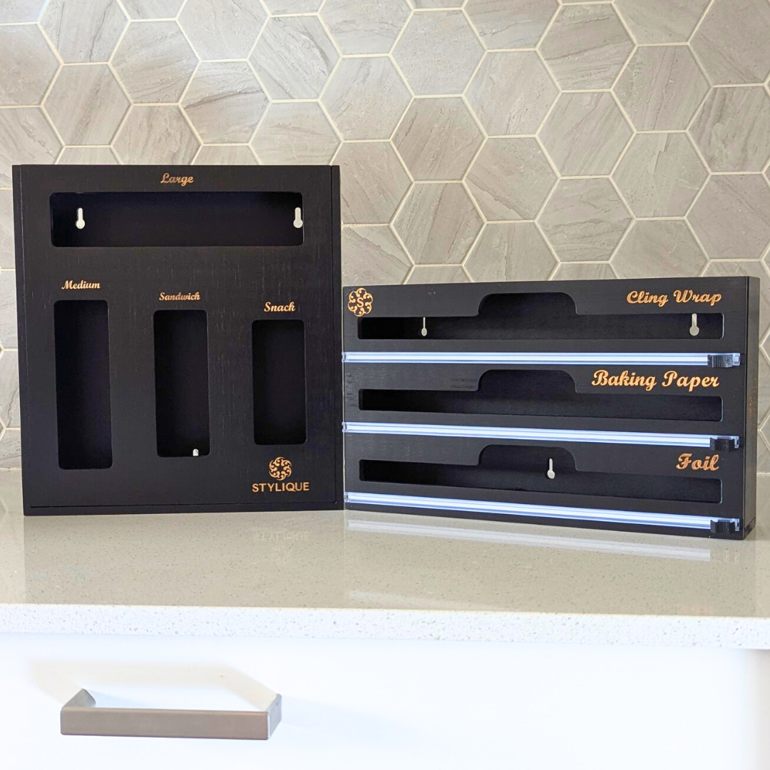 Kitchen Organising Bundle - Black