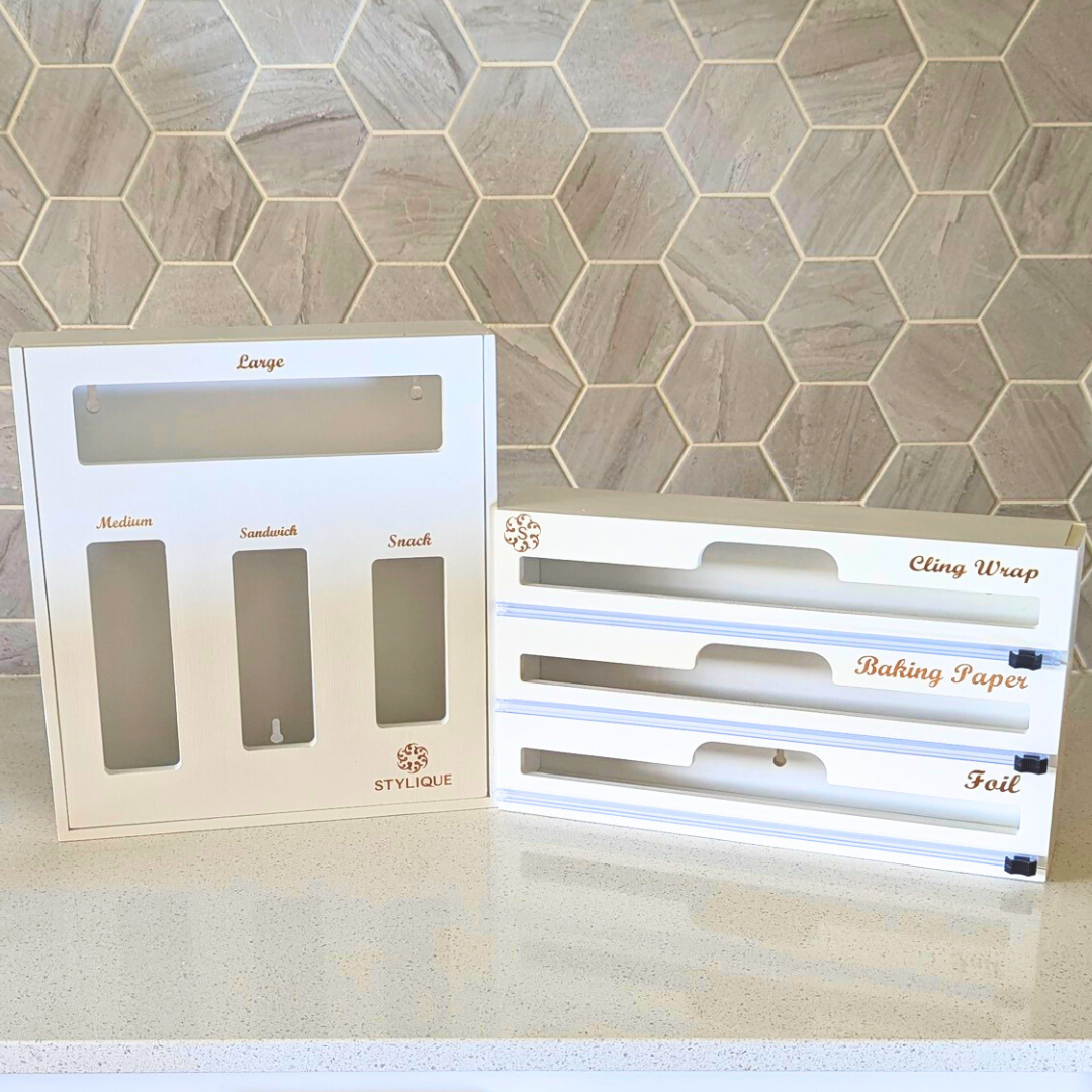 Kitchen Organising Bundle - White